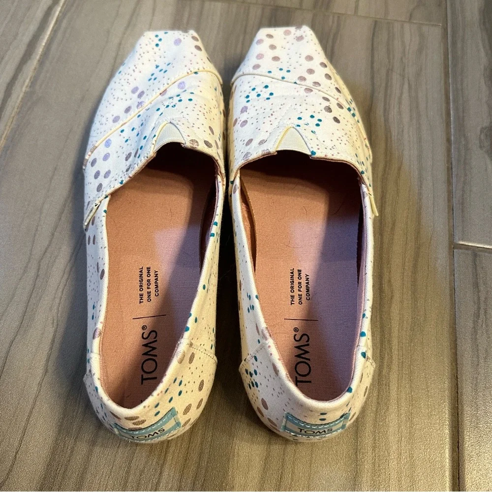 Toms polka dot alpargata - barely worn! - Picture 2 of 5